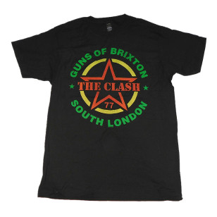 The Clash - Guns Of Brixton Official Fitted Jersey T Shirt ( Men M ) ***READY TO SHIP from Hong Kong***